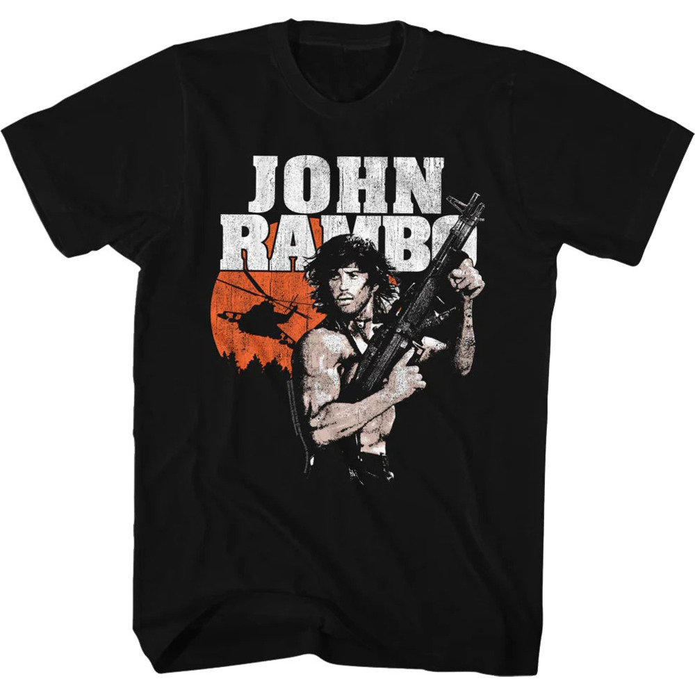 Action Pose Rambo Tshirt